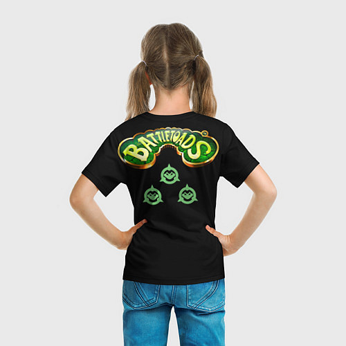 Детская футболка Battletoads trio / 3D-принт – фото 6