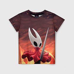 Футболка детская Полый рыцарь Hollow knight silksong, цвет: 3D-принт