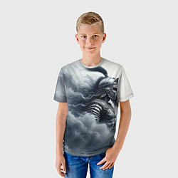 Футболка детская Спартанский воин, цвет: 3D-принт — фото 2