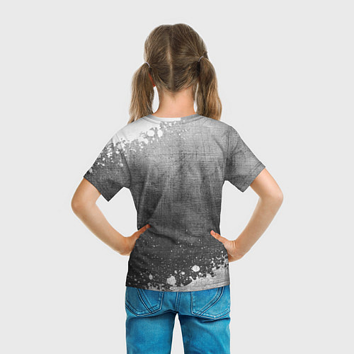 Детская футболка Haval - grey gradient / 3D-принт – фото 6