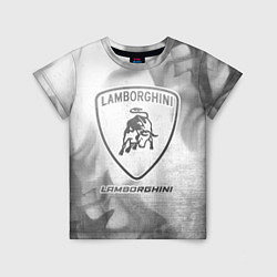 Футболка детская Lamborghini - white gradient, цвет: 3D-принт