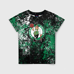 Футболка детская Boston Celtics basketball, цвет: 3D-принт