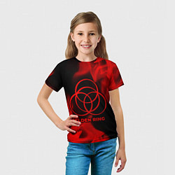 Футболка детская Elden Ring - red gradient, цвет: 3D-принт — фото 2