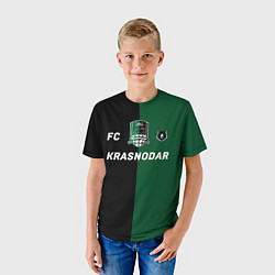 Футболка детская Krasnodar football, цвет: 3D-принт — фото 2