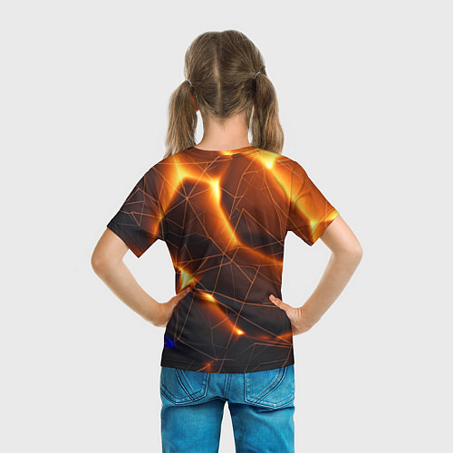 Детская футболка Bones лого в уличном стиле / 3D-принт – фото 6