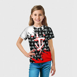 Футболка детская Doom dark age japan, цвет: 3D-принт — фото 2