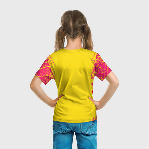 Детская футболка Фредди Крюгер - киберпанк / 3D-принт – фото 6