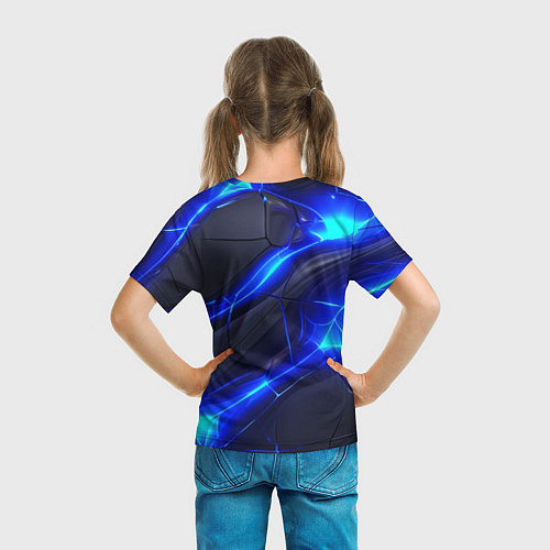 Детская футболка Lana Del Rey киберпанк / 3D-принт – фото 6