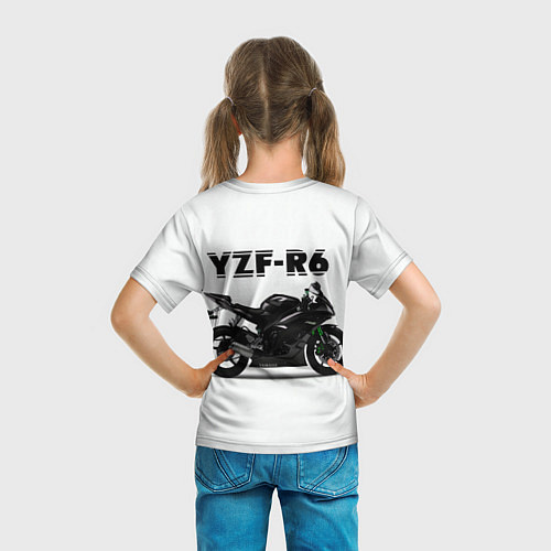 Детская футболка Sports bikes / 3D-принт – фото 6
