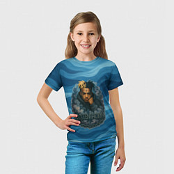 Футболка детская XXXTentacion в облаке, цвет: 3D-принт — фото 2