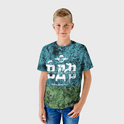 Футболка детская Флаг десантников ВДВ, цвет: 3D-принт — фото 2