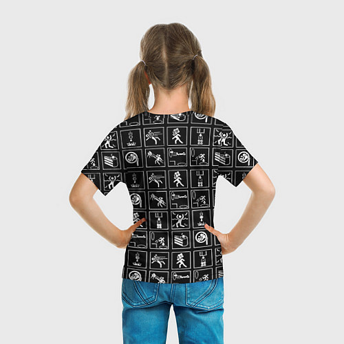 Детская футболка Doom x portal / 3D-принт – фото 6
