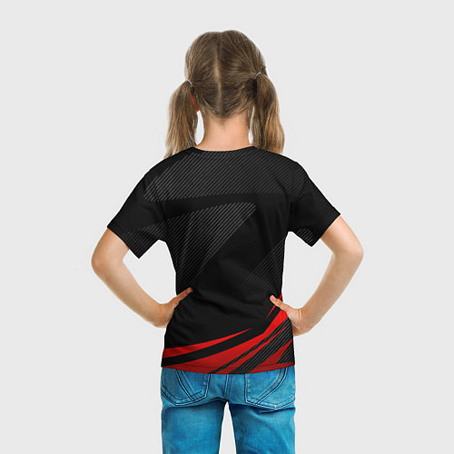 Детская футболка Umbrella - спорт / 3D-принт – фото 6