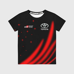 Футболка детская Toyota GR Gazoo Racing, цвет: 3D-принт