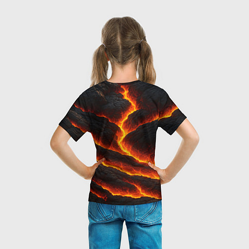 Детская футболка Саша не отступает - Саша атакует / 3D-принт – фото 6