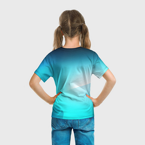 Детская футболка Саша - сам себе король / 3D-принт – фото 6