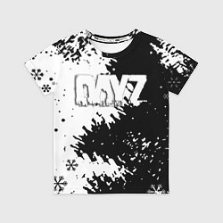 Футболка детская Dayz зима краски, цвет: 3D-принт