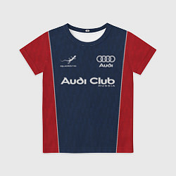 Футболка детская Audi club retro, цвет: 3D-принт