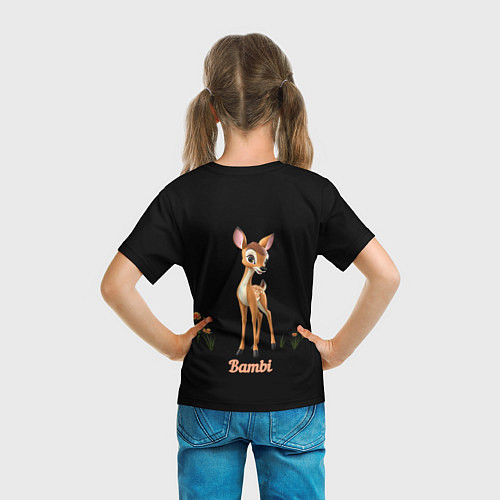 Детская футболка Bambi / 3D-принт – фото 6