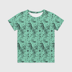 Футболка детская В Бузулукском бору, цвет: 3D-принт