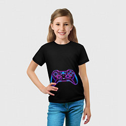 Футболка детская Gamepad, цвет: 3D-принт — фото 2