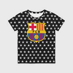 Футболка детская Barcelona звезды, цвет: 3D-принт