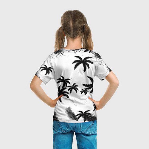 Детская футболка Бавария Мюнхен тропики / 3D-принт – фото 6