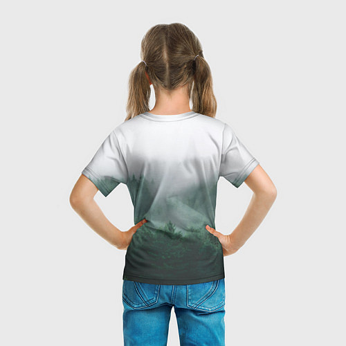 Детская футболка Twilight forest / 3D-принт – фото 6