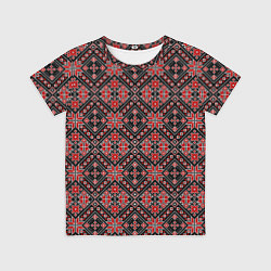Футболка детская Славянский стиль - орнамент, цвет: 3D-принт
