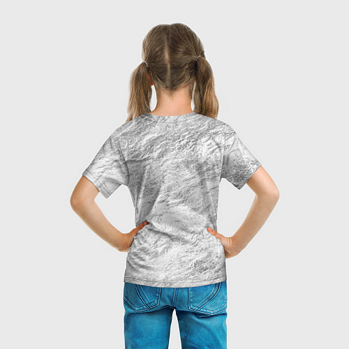 Детская футболка Древний воин с топором и медведь / 3D-принт – фото 6