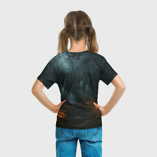 Детская футболка Вампир Сон Джин-Ву - Поднятие уровня в одиночку ан / 3D-принт – фото 6