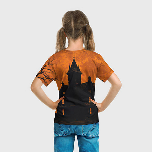 Детская футболка Хэллоуинский страж / 3D-принт – фото 6