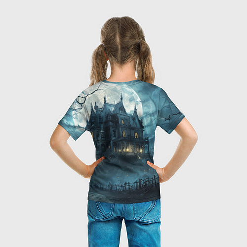 Детская футболка Дух у замка / 3D-принт – фото 6