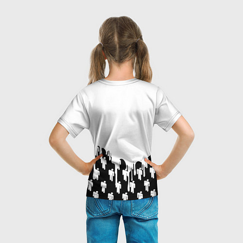 Детская футболка Ювентус краски люди / 3D-принт – фото 6