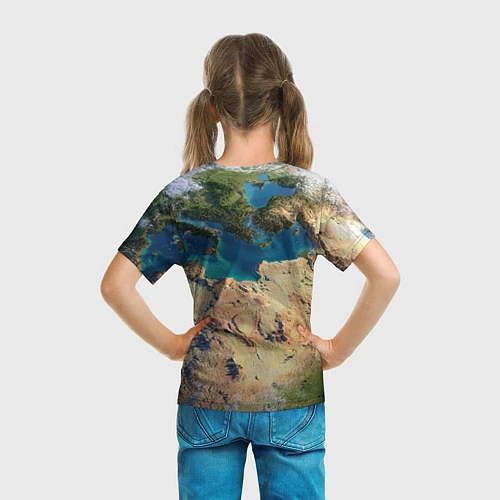 Детская футболка Земля / 3D-принт – фото 6