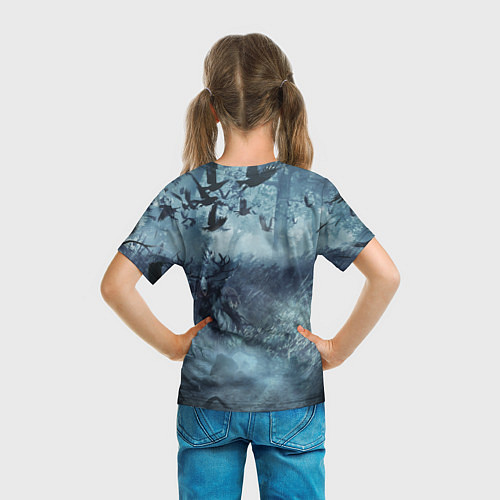 Детская футболка Амулет Ведьмака / 3D-принт – фото 6