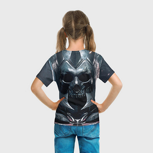 Детская футболка Волк / 3D-принт – фото 6