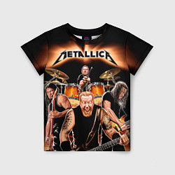 Футболка детская Metallica Band, цвет: 3D-принт