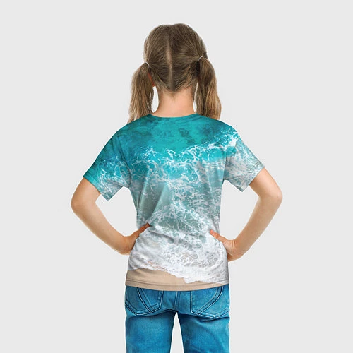 Детская футболка Берег / 3D-принт – фото 6