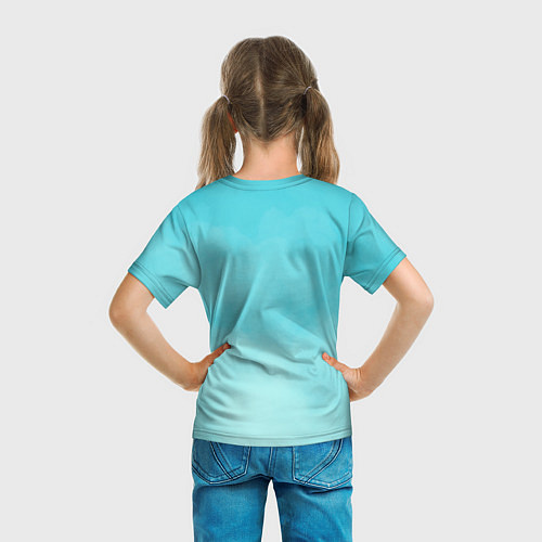 Детская футболка GTA 5: Selfie Girl / 3D-принт – фото 6