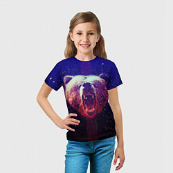 Футболка детская Roar Bear, цвет: 3D-принт — фото 2
