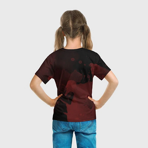 Детская футболка Зомби клоун / 3D-принт – фото 6
