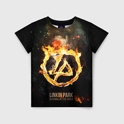 Футболка детская Linkin Park: Burning the skies, цвет: 3D-принт