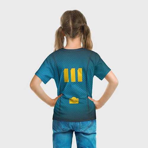 Детская футболка Overalls 111 / 3D-принт – фото 6