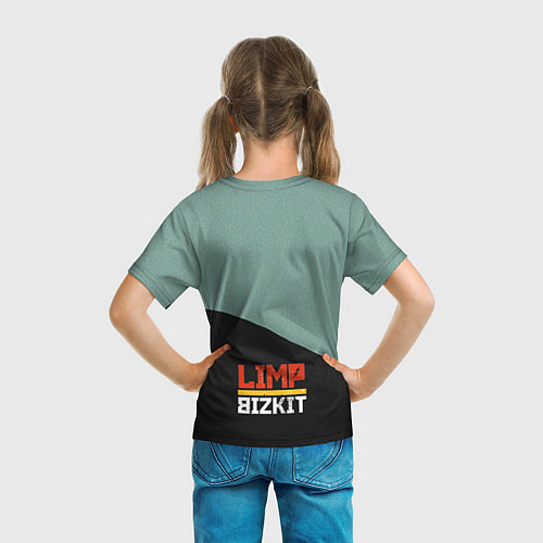 Детская футболка Limp Bizkit: Faith Face / 3D-принт – фото 6