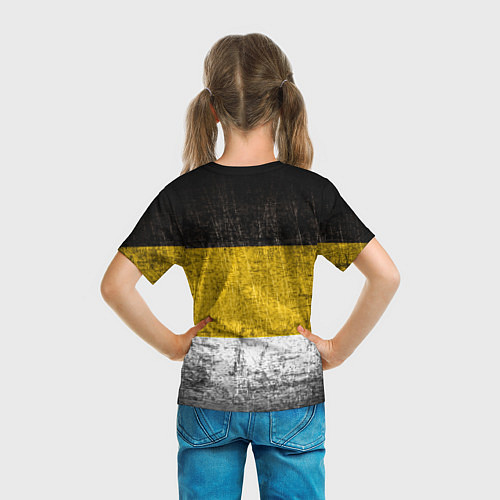 Детская футболка Имперский флаг / 3D-принт – фото 6