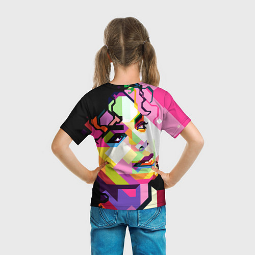 Детская футболка Michael Jackson Art / 3D-принт – фото 6