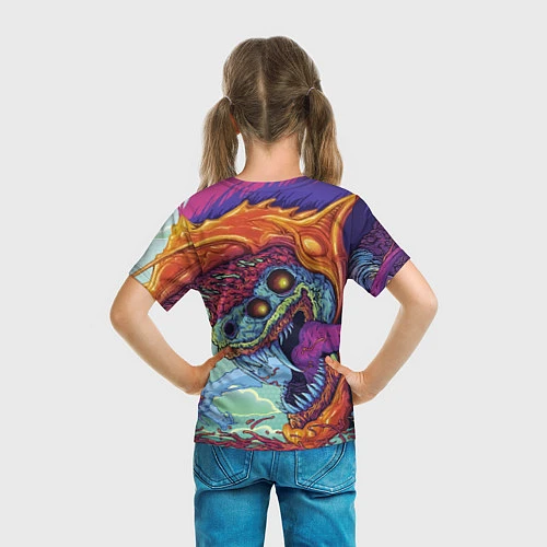 Детская футболка CS:GO Hyper Beast / 3D-принт – фото 6