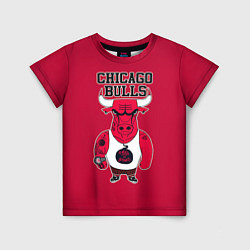 Футболка детская Chicago bulls, цвет: 3D-принт