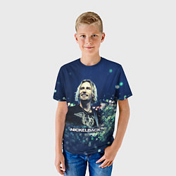 Футболка детская Nickelback: Chad Kroeger, цвет: 3D-принт — фото 2